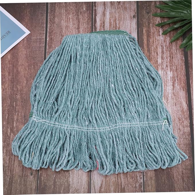 1pc Cotton Mop Cloth Water Absorbent Cleaning Mop Head for Home Use High Density Replacement Cloth for Tile and