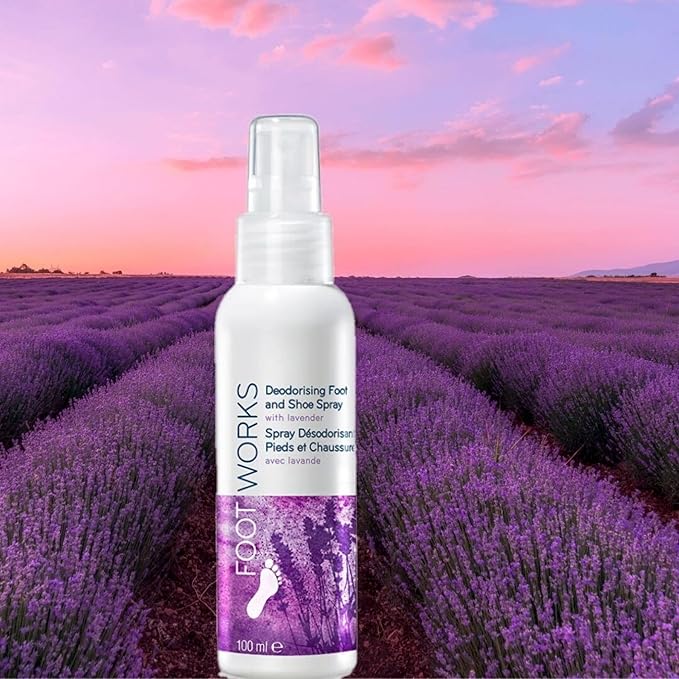 Foot And Shoe Spray With Lavender- Anti Odor- 2Pcs Set