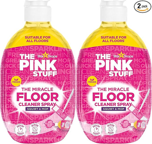 Stardrops - The Pink Stuff - The Miracle Floor Cleaner Spray - Squirt and Mop Multi Pack