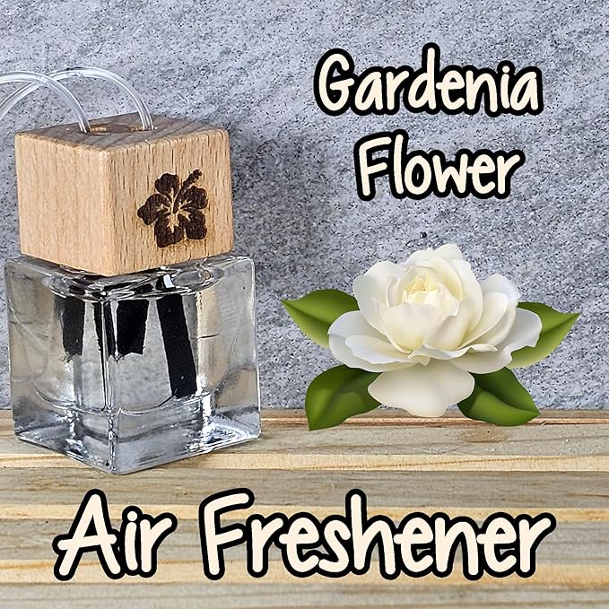 Gardenia Flower Car Air Freshener