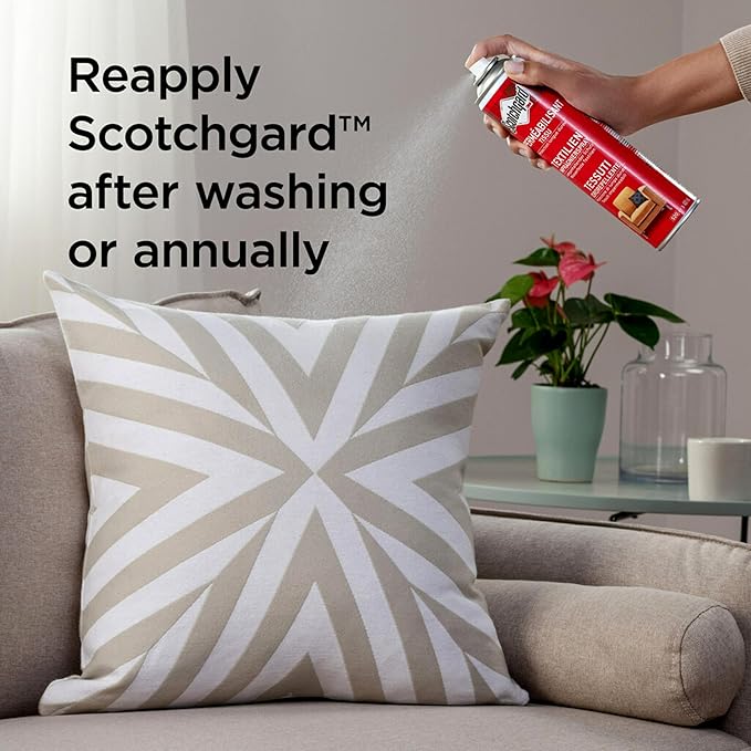 Scotchgard Fabric & Upholstery Protector, 2 Cans/10-Ounce (20 Ounces Total)