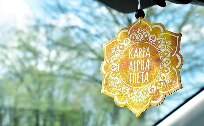 Gamma Phi Beta - Mandala Air Freshener - 2/Pack