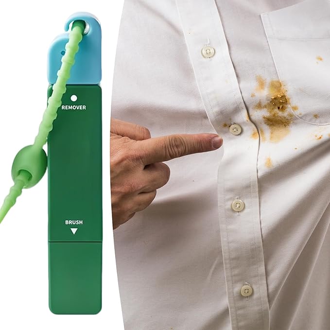 Stain Remover Pen - Portable White Clothing Cleaner, Compact Laundry Spot Stick | Instant Double-Ended Spot Cleaner Fabric Cleaning Supplies, Quick Dry Travel Fabric Marker, Instant Wash-Fre