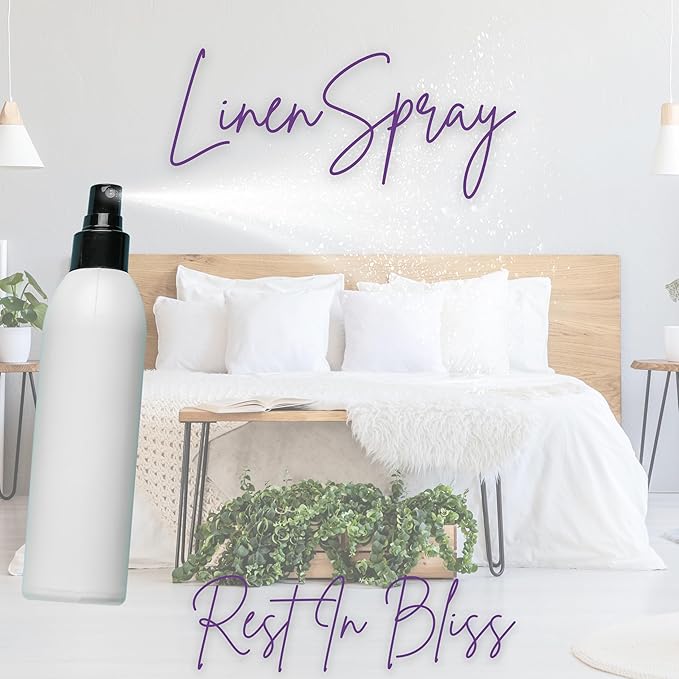 Chocolate Linen Spray, 2 ounces - Eclectic Lady Sheet and Linen Spray - No Artificial Colors, Parabens, or Preservatives - Long-Lasting Scent for Bed, Fabric & Pillow