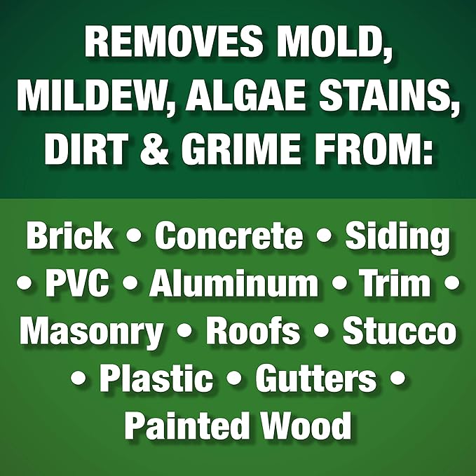 Mold Armor E-Z House Wash – Kills Mold and Mildew- 1 Gallon