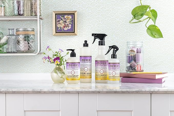 Mrs. MEYER'S CLEAN DAY All-Purpose Cleaner Spray,Compassion Flower,16 fl. oz,(Pack of 6)