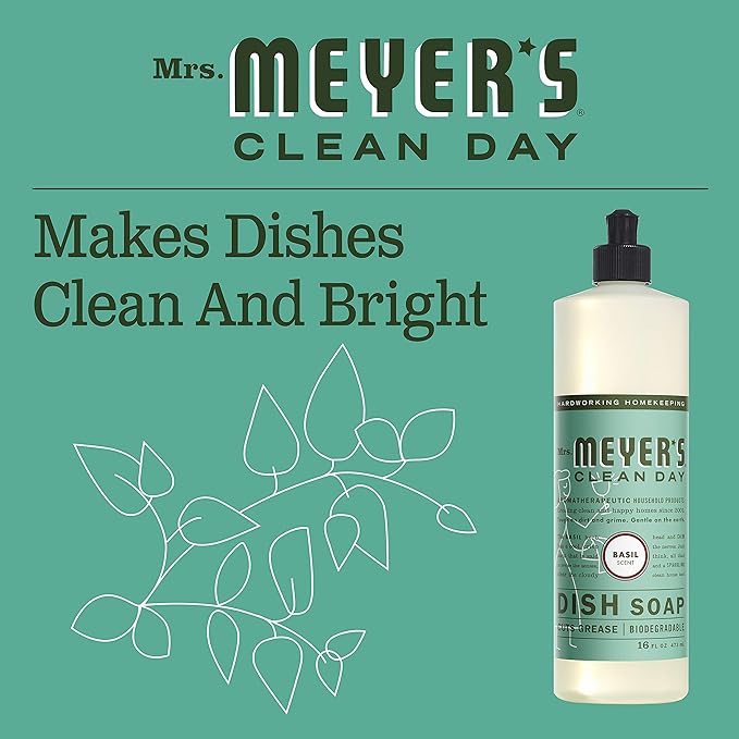 Mrs. MEYER'S Clean Day Basil Kitchen Basics Set