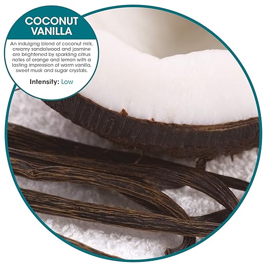 Fresh Products myfresh 2.0 Personal Air Freshener with Dry Fragrance Technology for Small Spaces Compact Design Motion Sensor Battery Included Coconut Vanilla 6 pk