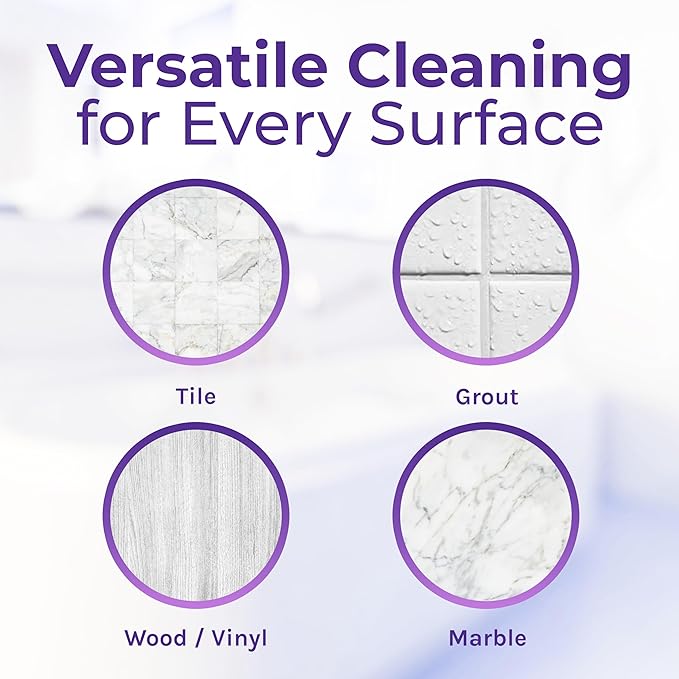 Hygea Natural Magic Finish Enzyme-Based Chemical-Free Floor Cleaner - No Rinse, Biodegradable Formula - Removes Grease Buildup in Tile & Grout - for All Hard Floors (Ready to Use, 24 oz)