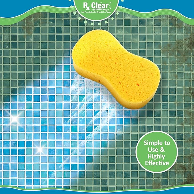 Rx Clear Title Heavy Duty Tile & Vinyl Cleaner | Multi-Purpose Chemical for Indoor and Outdoor Surfaces Including Swimming Pools | Cleans On Contact | 1 Quart | Single Pack