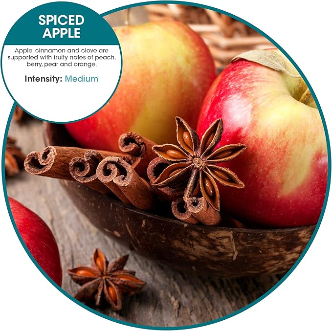 Fresh Products ourfreshe Plug In Air Freshener 30 Day Refills Replace Messy Aerosols with Dry Fragrance For Use in Medium Sized Apple 6 Pack