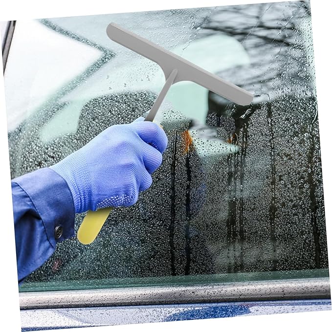 Bathroom Glass Scraper Car Windshield Cleaner Tool Multipurpose Shower Squeegee Sturdy Construction