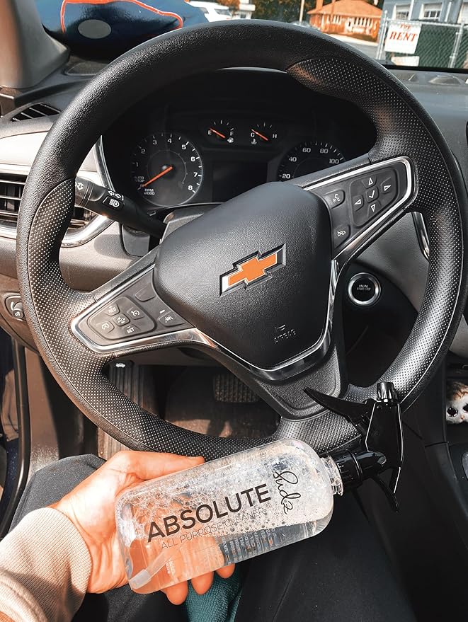 Absolute All Purpose Cleaner - Cleans leather, fabric, tires, wheels, engine bay, vinyl, shoes, + more - 16 oz.