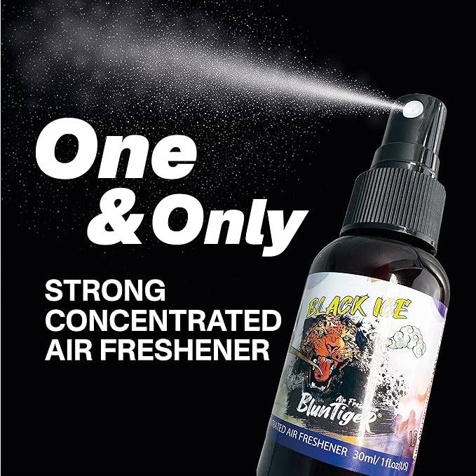 High Concentrated Strong Oil Based Air Freshener (Inspired by Strawberry) 30ml/1oz Car, Room, Home and Bathroom Deodorizer & Odor Eliminator Spray