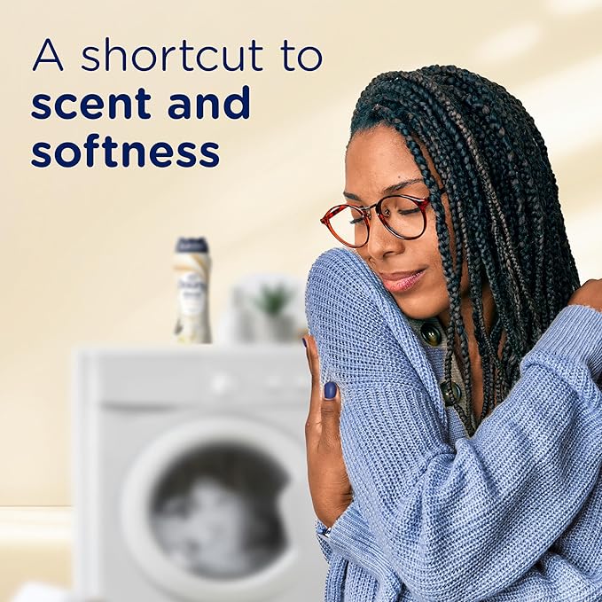 Downy Blends In-Wash Laundry Scent Booster Beads, Toasted Vanilla Scent, 24.5 OZ, Fabric Sottener Beads and Freshness