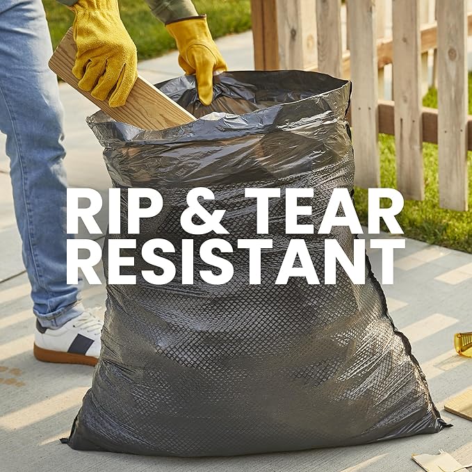 Glad Trash Bags, ForceFlexPlus Drawstring Large Garbage Bags - 30 Gallon, 50 Ct (Package May Vary) (Pack of 2)