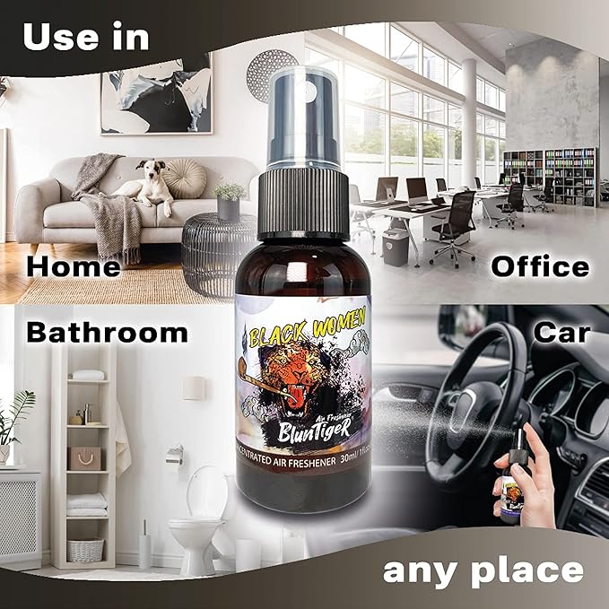 High Concentrated Strong Oil Based Air Freshener (Inspired by Passion Fruit) 30ml/1oz Car, Room, Home and Bathroom Deodorizer & Odor Eliminator Spray