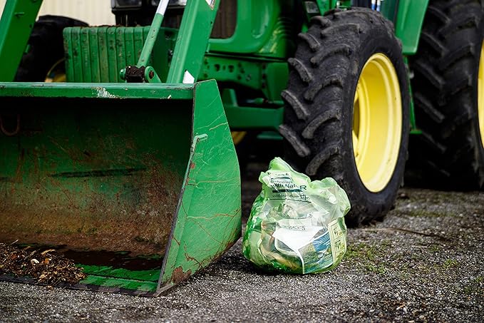 Reli. Biodegradable 33 Gallon Trash Bags, 100 Count, Green Eco Friendly, Degradable Under Certain Conditions, Custom-Fit for Compactor