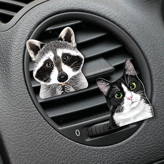 WIRESTER Fresh Scented Car Air Freshener Vent Clip, Decorative Accessories, Interior Decoration for Cars