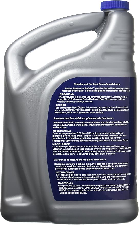 Bona Pro Series Hardwood Floor Cleaner Refill, (2-Gallon)