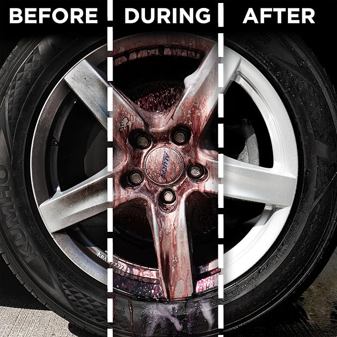 ESOTERIC Wheel Cleaner 16oz | Color Changing | Effective Iron Removing Wheel Cleaner | Safe & Versatile Brake Dust Cleaner for All Alloy, Chrome, Aluminum, and Steel Wheels