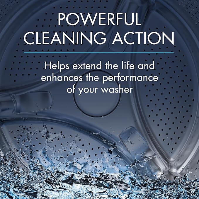 Glisten Washer Magic Washing Machine Cleaner and Deodorizer, 12 Fl. Oz. Bottle, 12fl