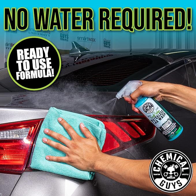 Chemical Guys CWS20916 Swift Wipe Sprayable Waterless Car Wash, Easily Clean - Just Spray & Wipe, Safe for Cars, Trucks, Motorcycles, RVs & More, 16 fl oz (Pack of 2)