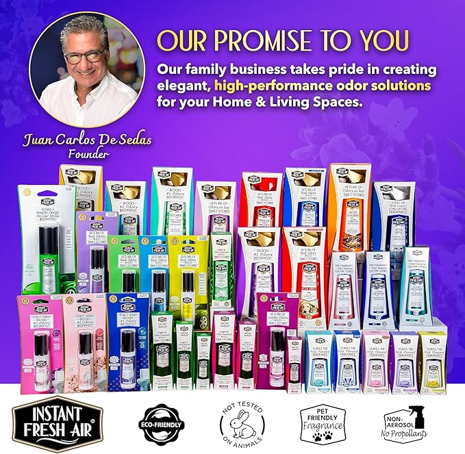 Seconda Premium Toilet Spray - Bathroom Air Freshener & Toilet Bowl Odor Eliminator - For Home, Business, School - Bathroom Deodorizer - Long Lasting Lavender Fragrance 10.1 fl oz.